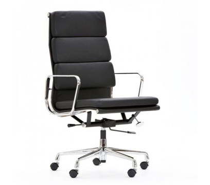 Кресло для персонала ERGO Milano Soft HB Black
