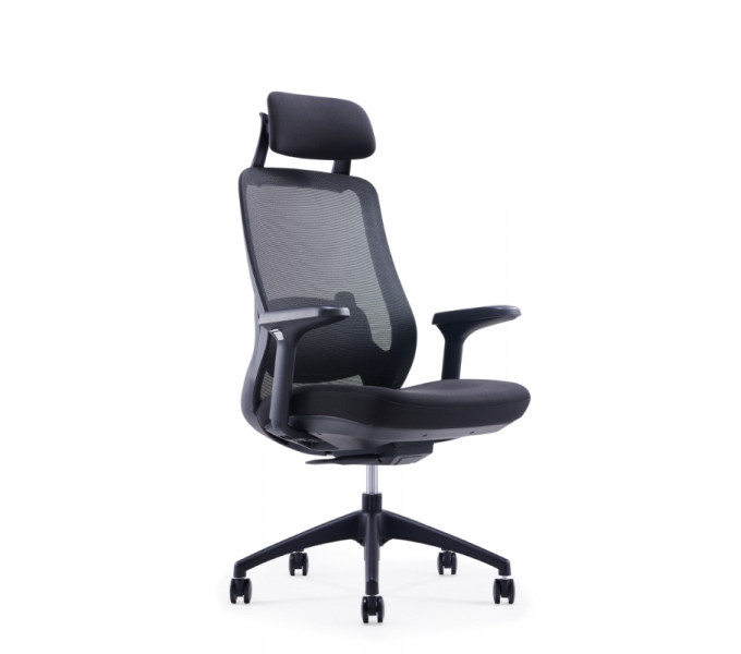 Офисное кресло ERGO Triton (massage chair) HB Black