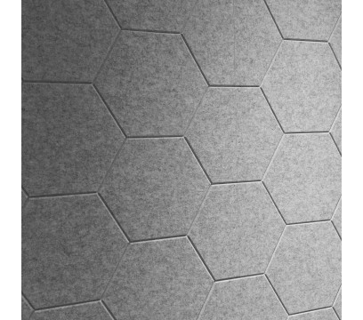 Акустическая панель ERGO Hexagon A05 Gray