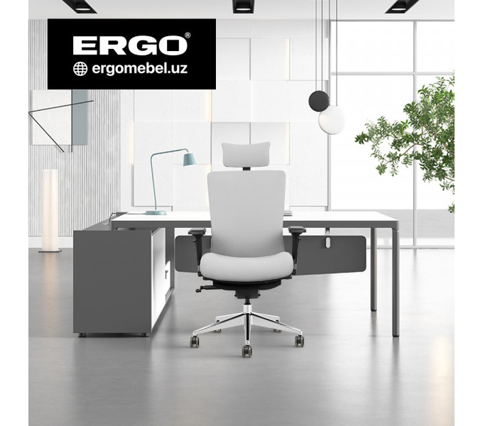 Офисное кресло ERGO Civic HB Grey