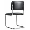 Кресло для посетителей ERGO Silvia CF Chrome (Black)