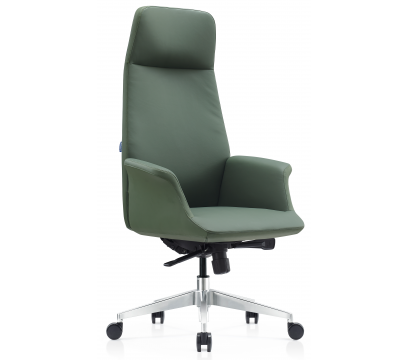 Офисное кресло ERGO Noble Leather HB Green