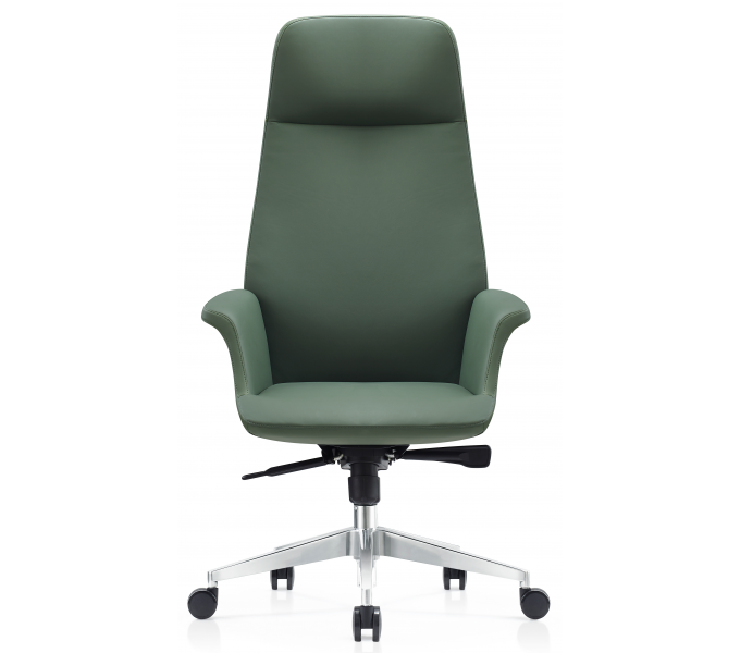 Офисное кресло ERGO Noble Leather HB Green