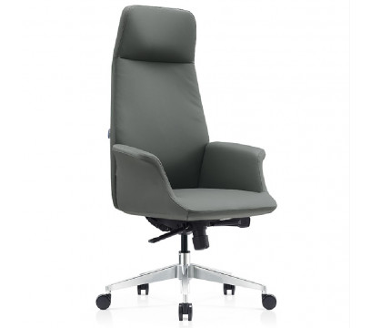 Офисное кресло ERGO Noble Leather HB Grey