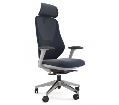 Офисное кресло KANO Starto HB (EXT81.SW) Blue (W-SD09)