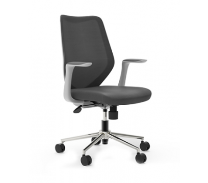 Кресло для персонала KANO Nemo MB (ENK63.TW) Grey (W-SD10)