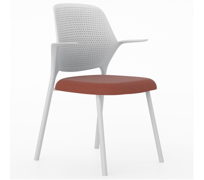 Арт стул KANO Linye Cafeteria Chair (ELY33.GM) RED (B-MA)