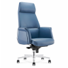Офисное кресло ERGO Ruiz Leather HB Blue