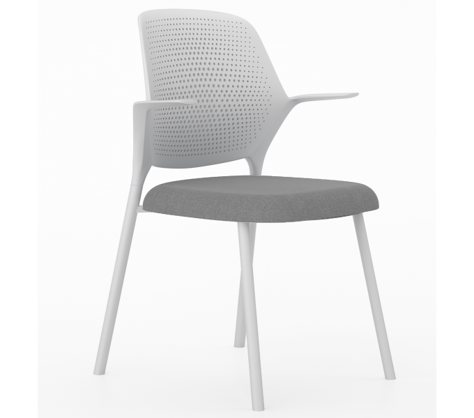 Арт стул KANO Linye Cafeteria Chair (ELY33.GM) GREY (B-MA)